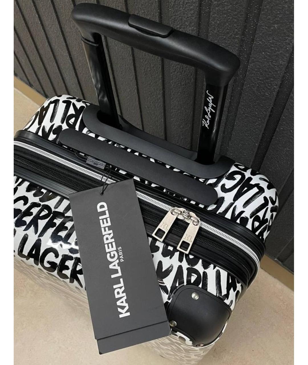 KARL LAGERFELD Черный чемодан, фото 8