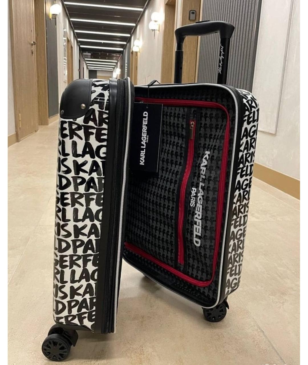KARL LAGERFELD Черный чемодан, фото 7
