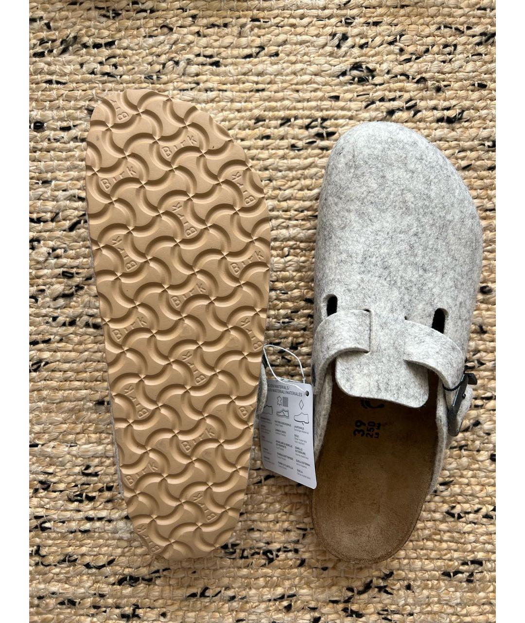 BIRKENSTOCK Серые сабо, фото 3