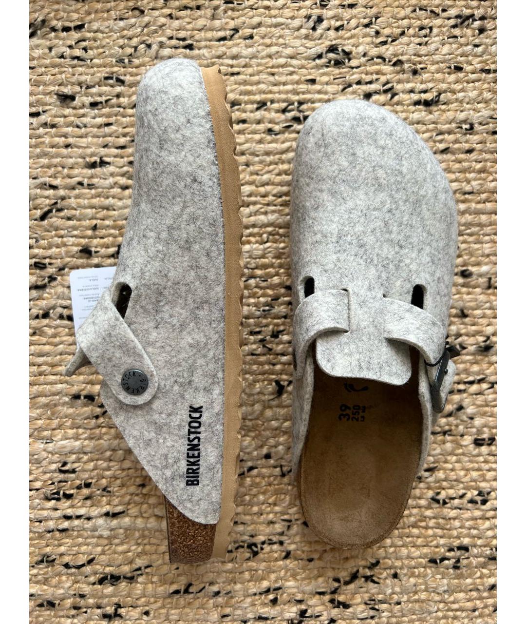 BIRKENSTOCK Серые сабо, фото 2