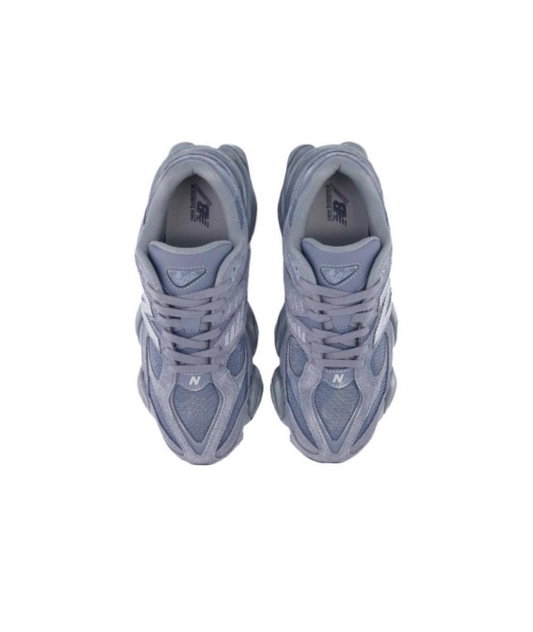 NEW BALANCE Серые замшевые кроссовки, фото 3
