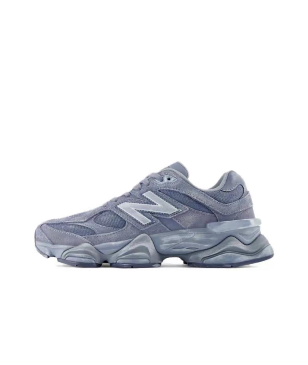 NEW BALANCE Серые замшевые кроссовки, фото 4