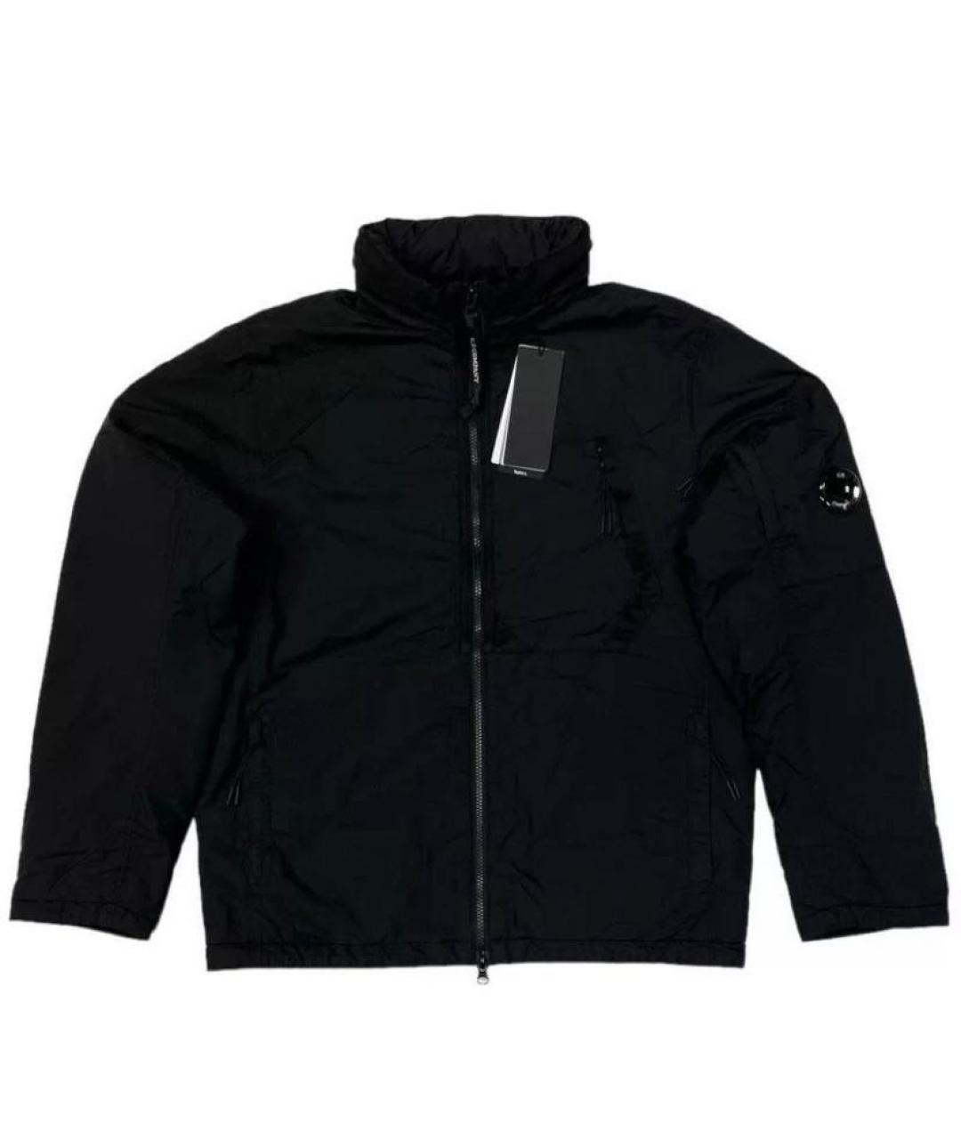 CP COMPANY Черная полиэстеровая куртка, фото 3
