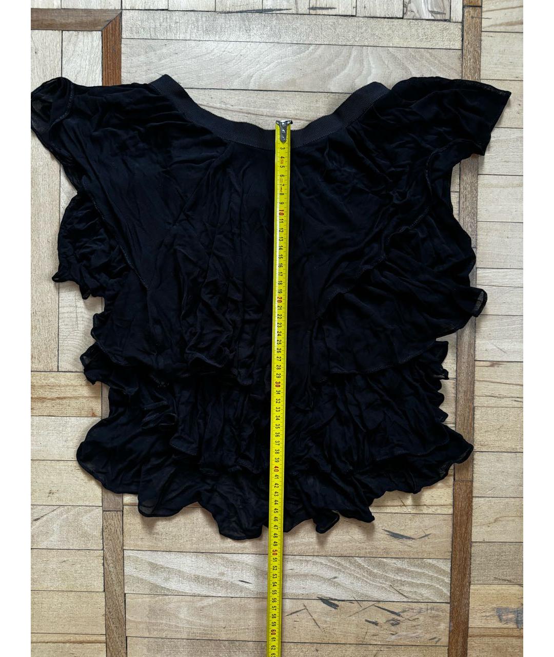 GIVENCHY Черная вискозная блузы, фото 4