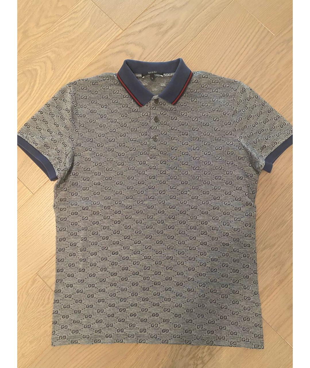 Grey 2024 gucci polo