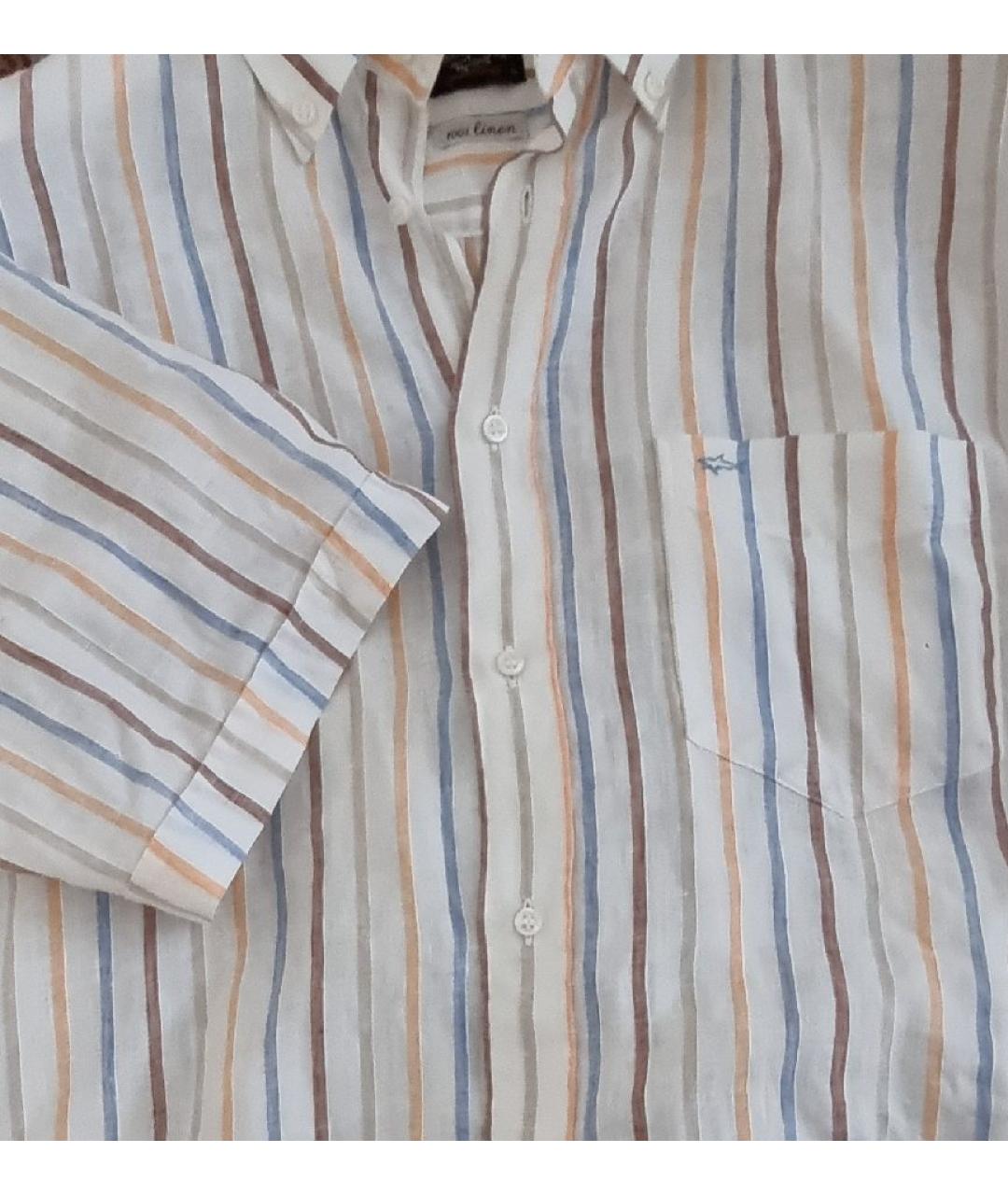 PAUL & SHARK Мульти льняная кэжуал рубашка, фото 4