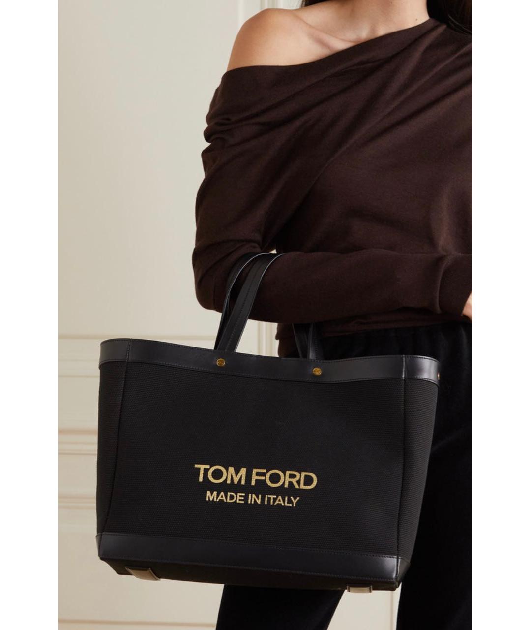 TOM FORD Черная сумка через плечо, фото 3