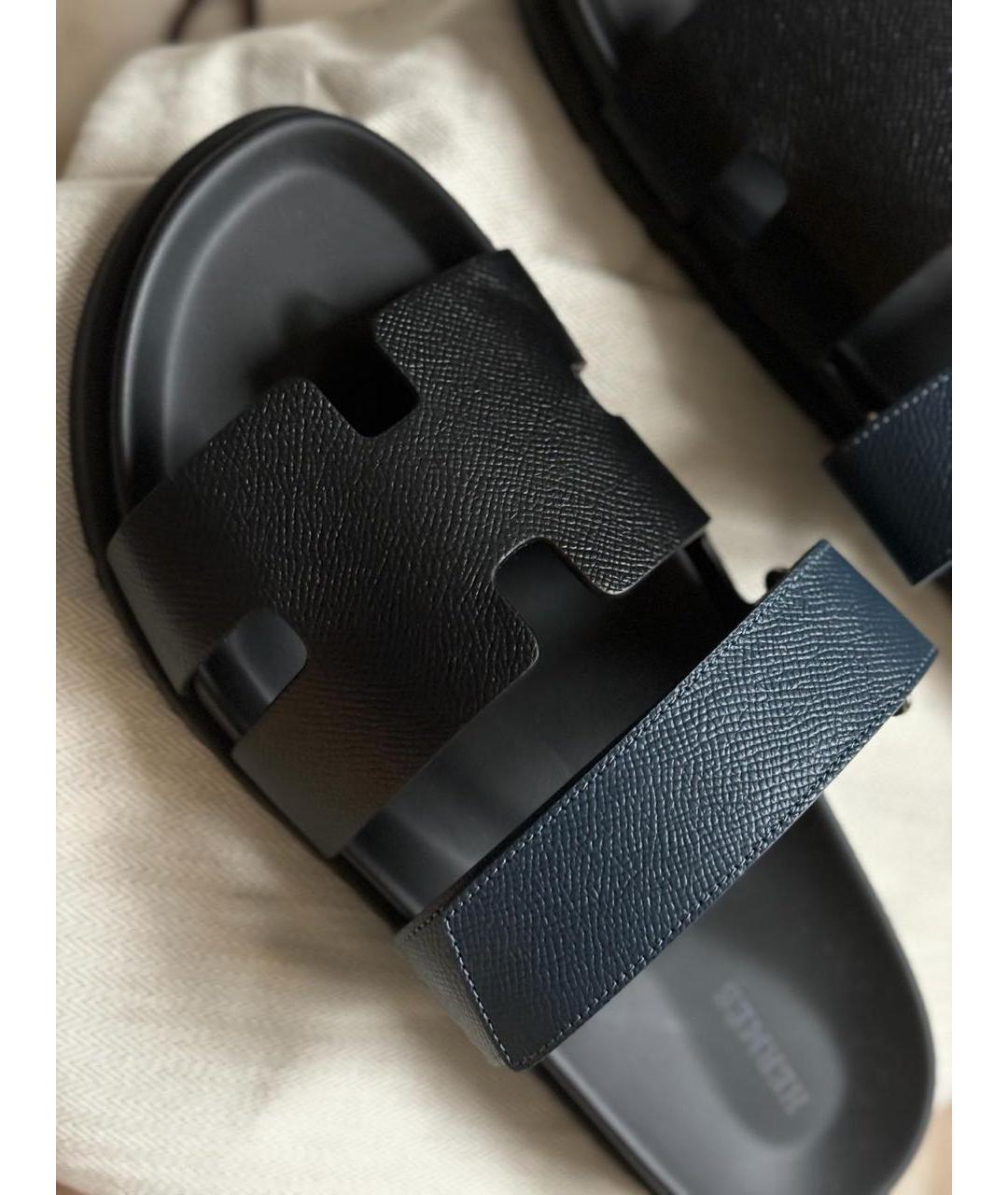 HERMES PRE-OWNED Мульти кожаные сандалии, фото 4