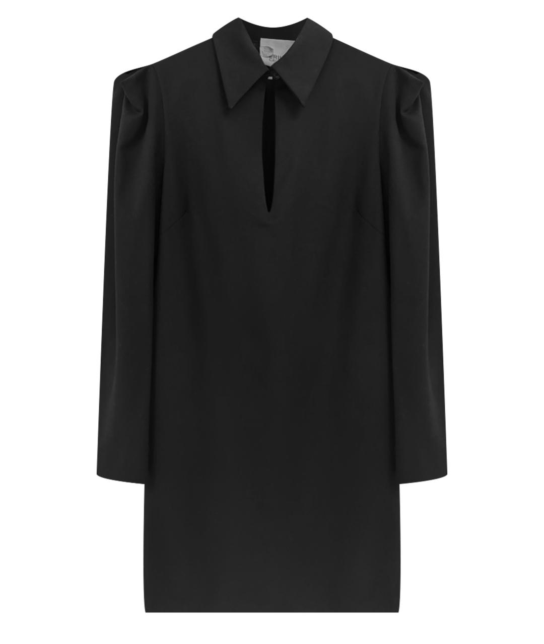 ERIKA CAVALLINI Черное повседневное платье, фото 1