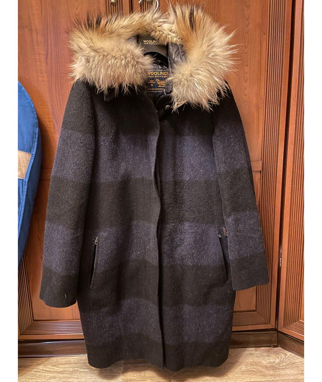 WOOLRICH Мульти шерстяное пальто, фото 9