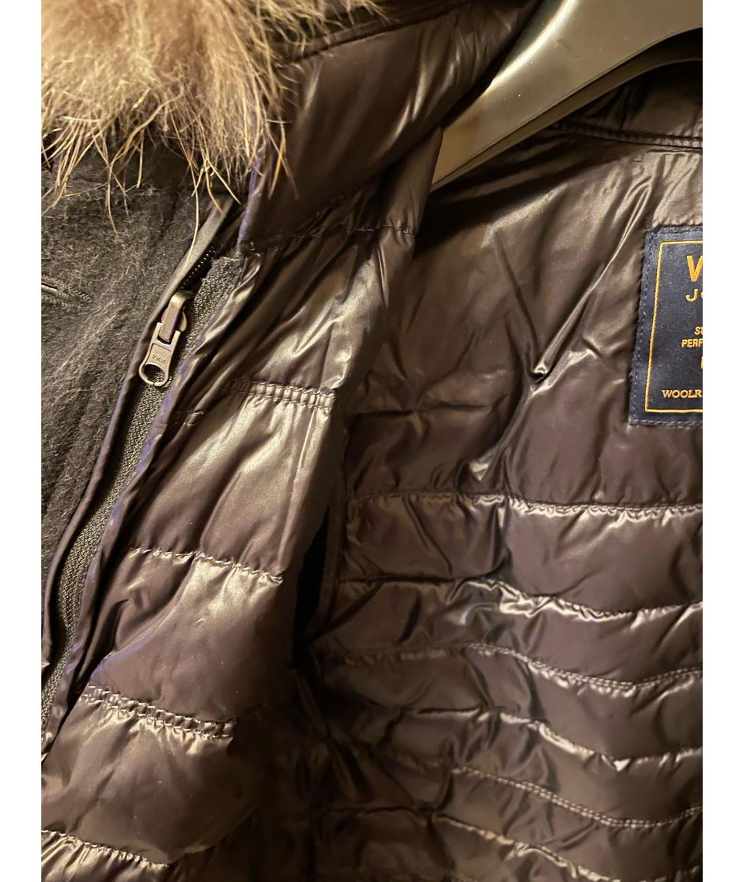 WOOLRICH Мульти шерстяное пальто, фото 4