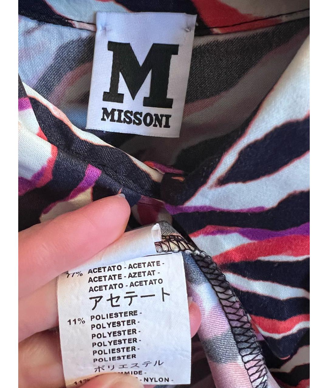 M MISSONI Мульти ацетатная рубашка, фото 4
