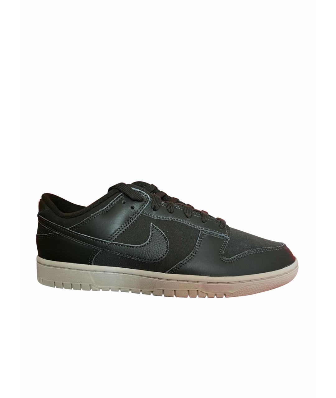 NIKE Зеленые низкие кроссовки / кеды, фото 1