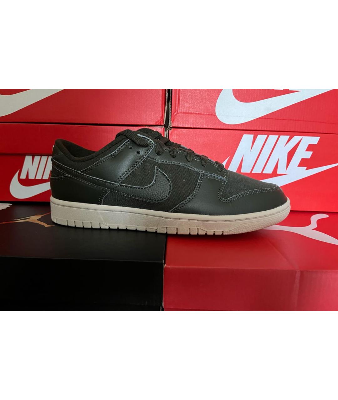 NIKE Зеленые низкие кроссовки / кеды, фото 8