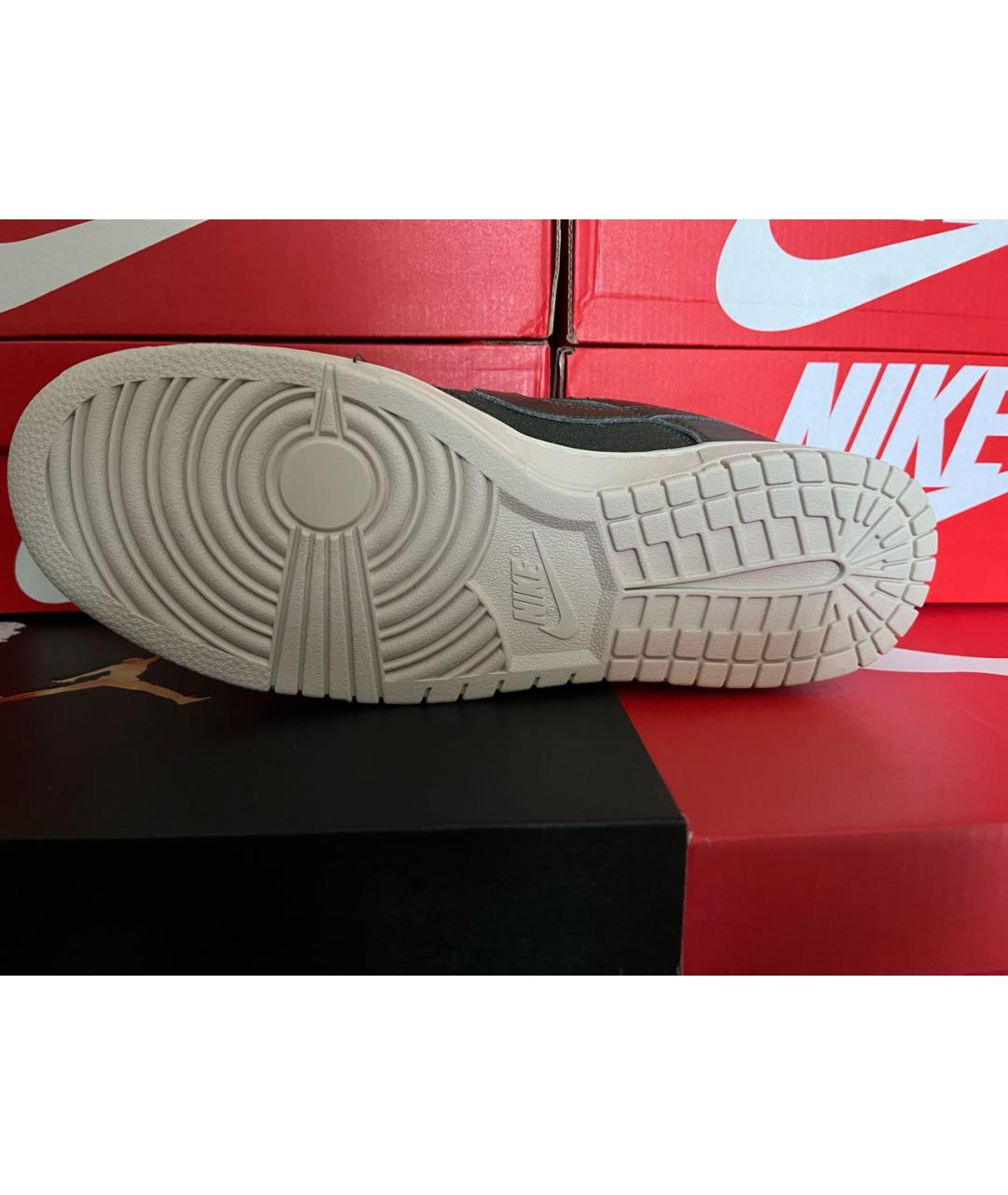 NIKE Зеленые низкие кроссовки / кеды, фото 3