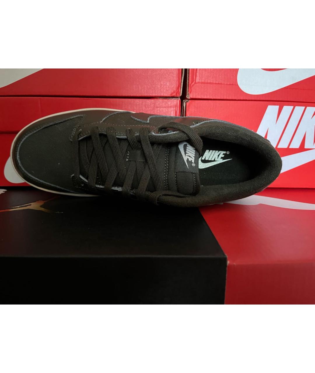 NIKE Зеленые низкие кроссовки / кеды, фото 2