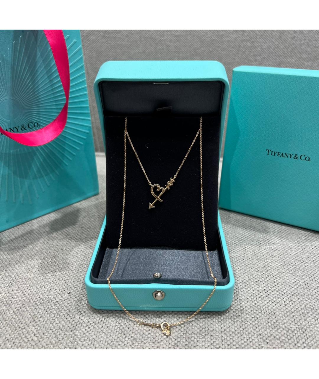 TIFFANY&CO Колье из розового золота, фото 4