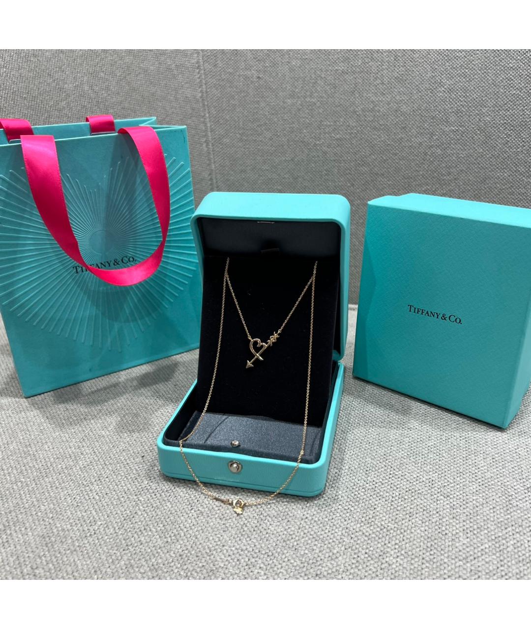 TIFFANY&CO Колье из розового золота, фото 3