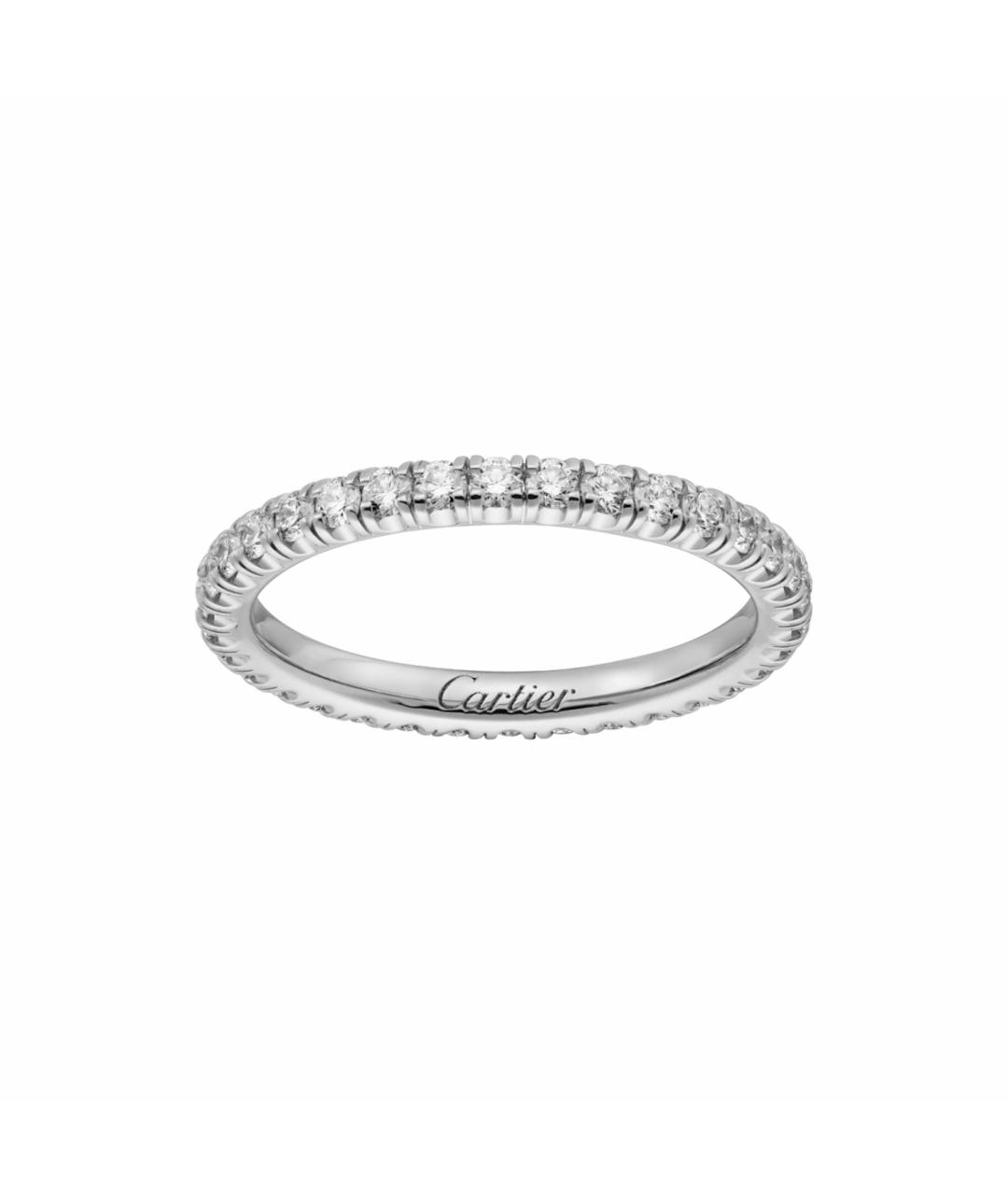 CARTIER Белое кольцо из белого золота