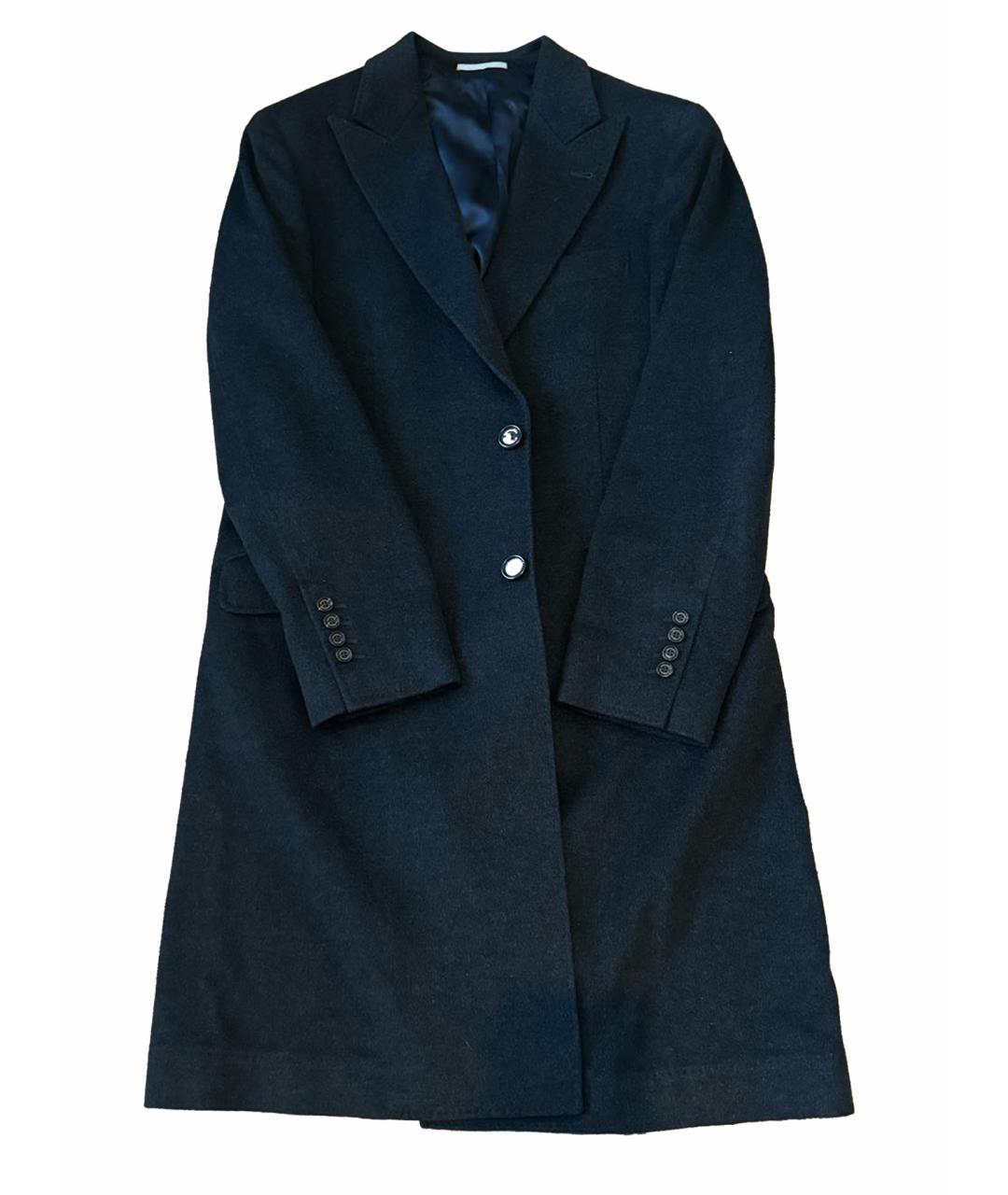BRUNELLO CUCINELLI Антрацитовое кашемировое пальто, фото 1