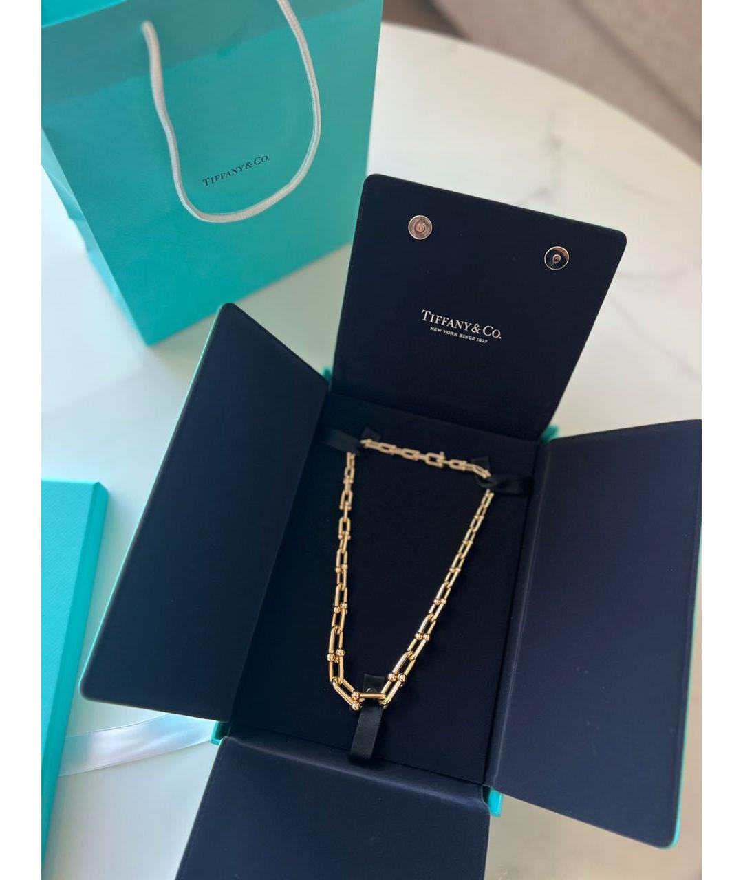 TIFFANY&CO Золотое колье из желтого золота, фото 2