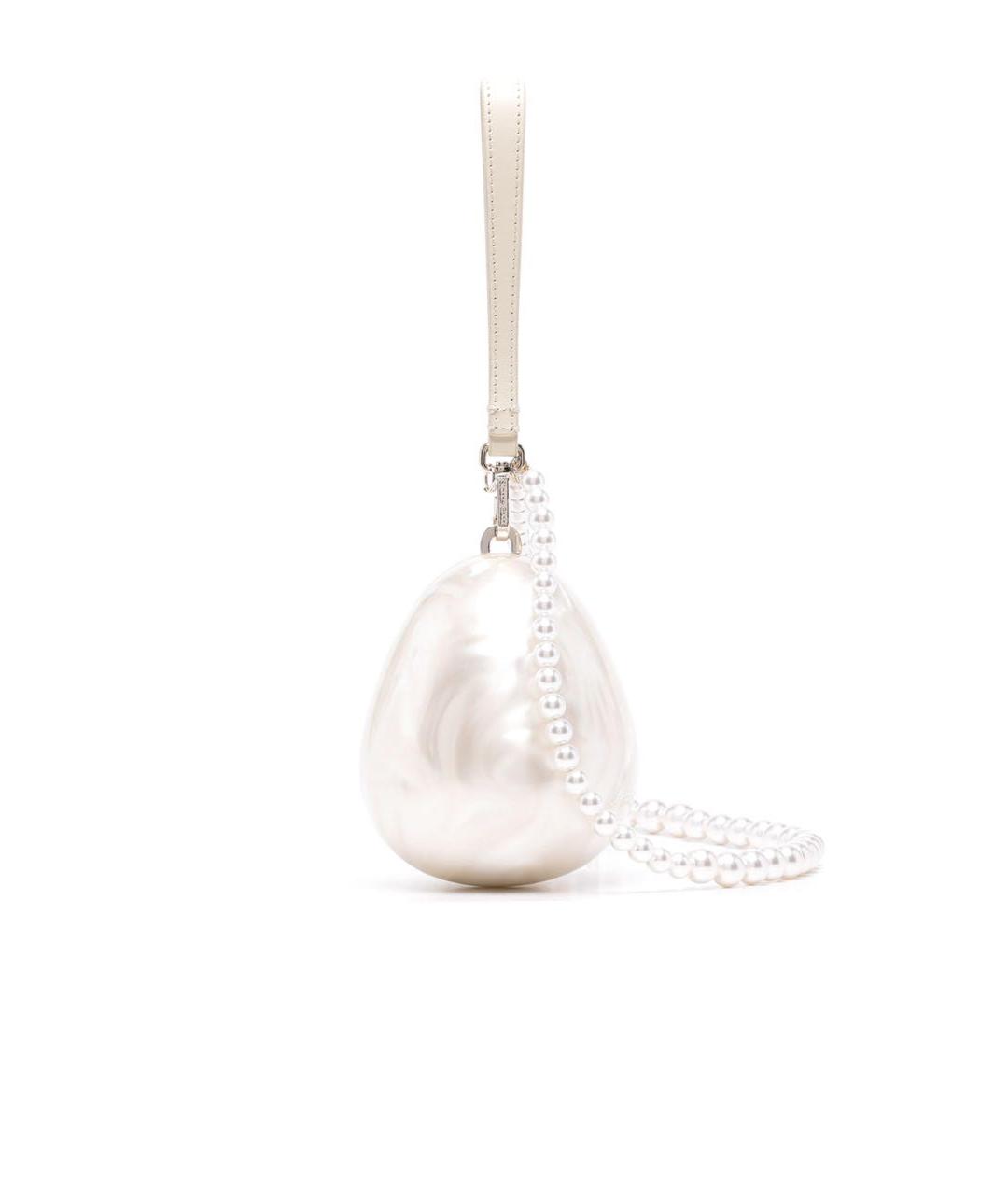 SIMONE ROCHA Белая сумка с короткими ручками, фото 2