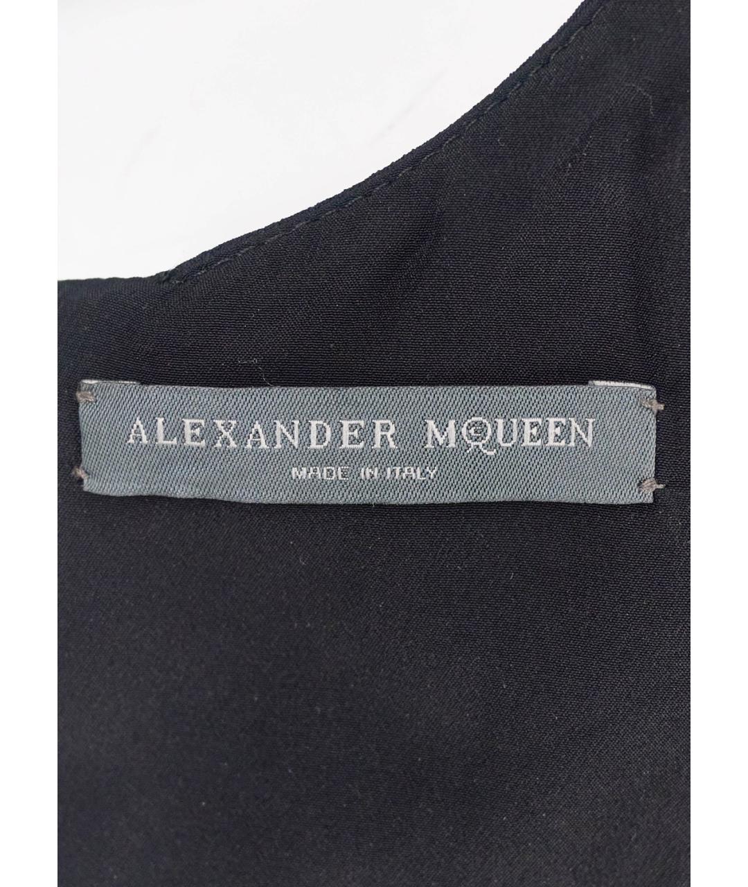 ALEXANDER MCQUEEN Черный корсет, фото 4