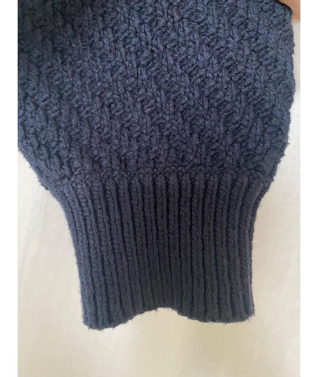 EQUIPMENT Темно-синий кашемировый джемпер / свитер, фото 6