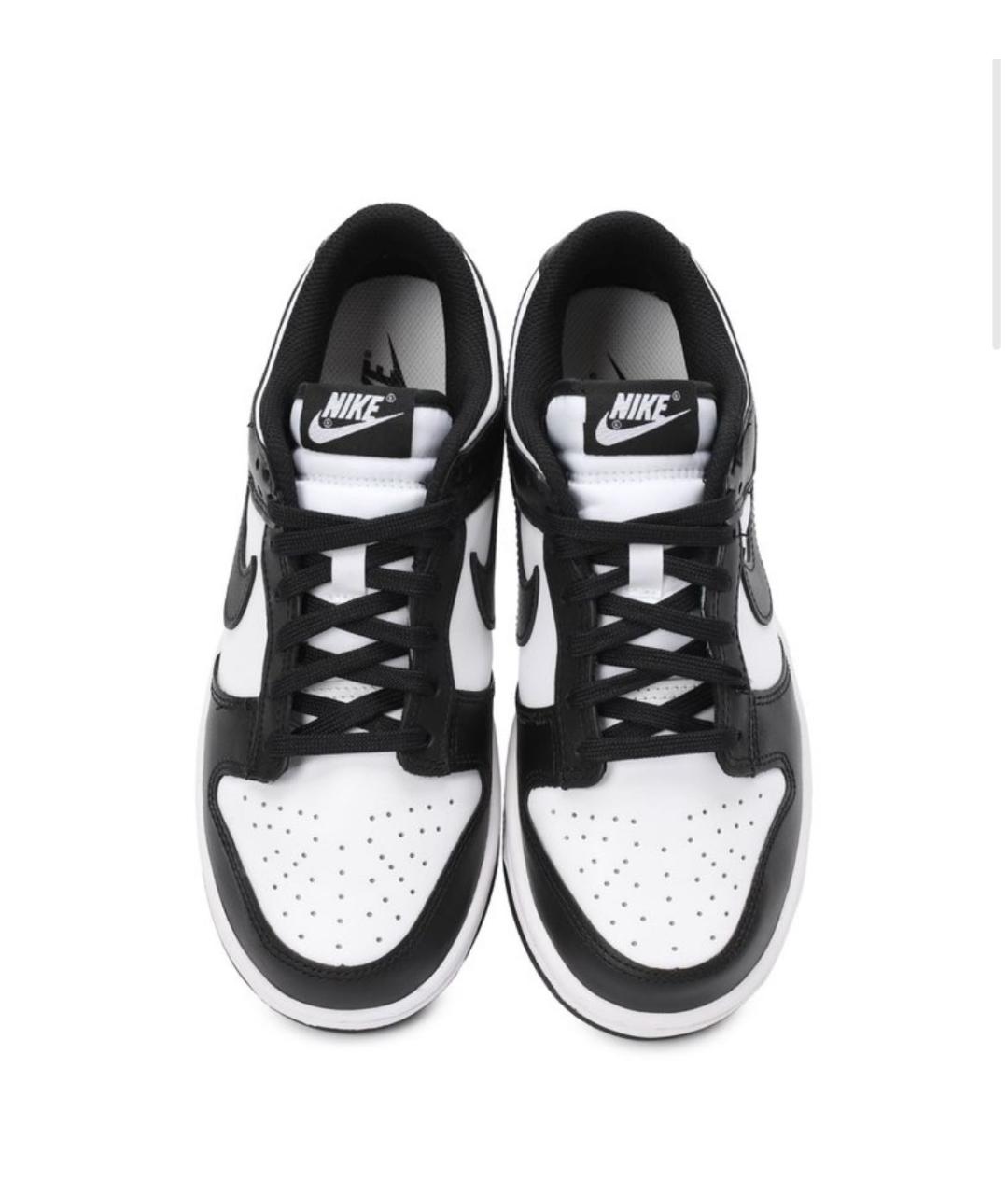 NIKE Черные кроссовки из искусственной кожи, фото 2