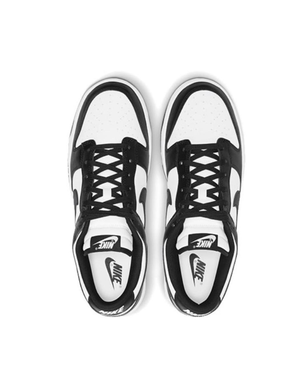 NIKE Черные кроссовки из искусственной кожи, фото 3