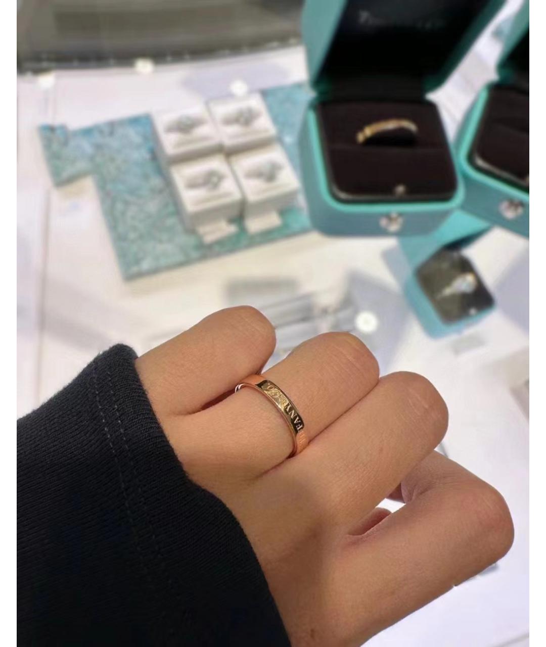 TIFFANY&CO Золотое кольцо из розового золота, фото 4