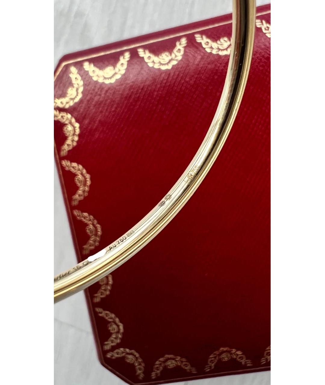 CARTIER Золотой браслет из желтого золота, фото 4