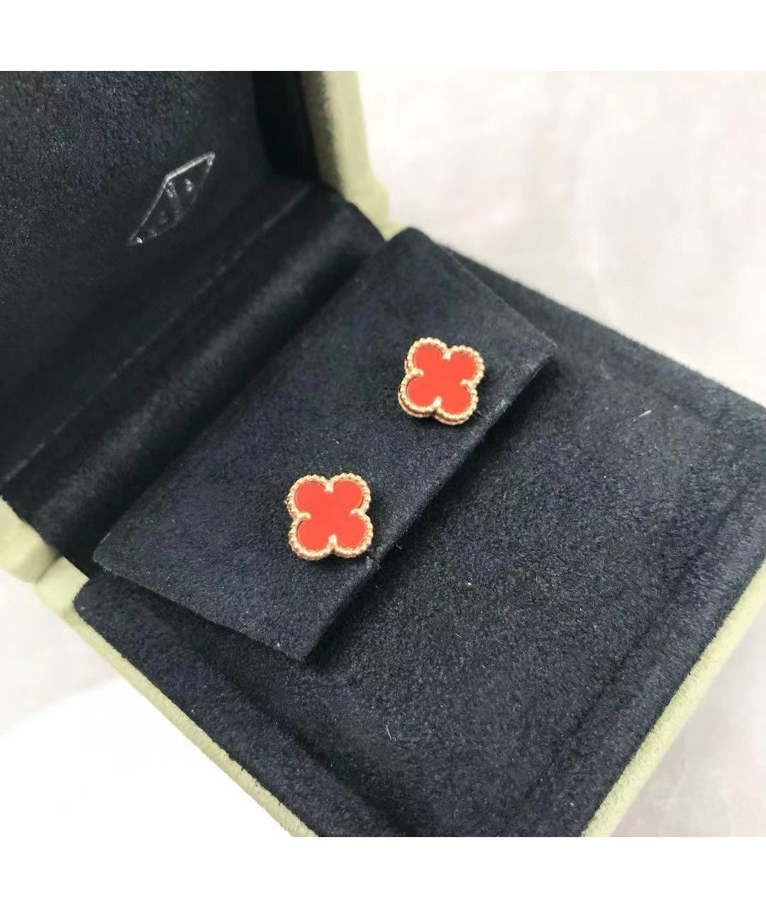 VAN CLEEF & ARPELS Красные серьги, фото 2