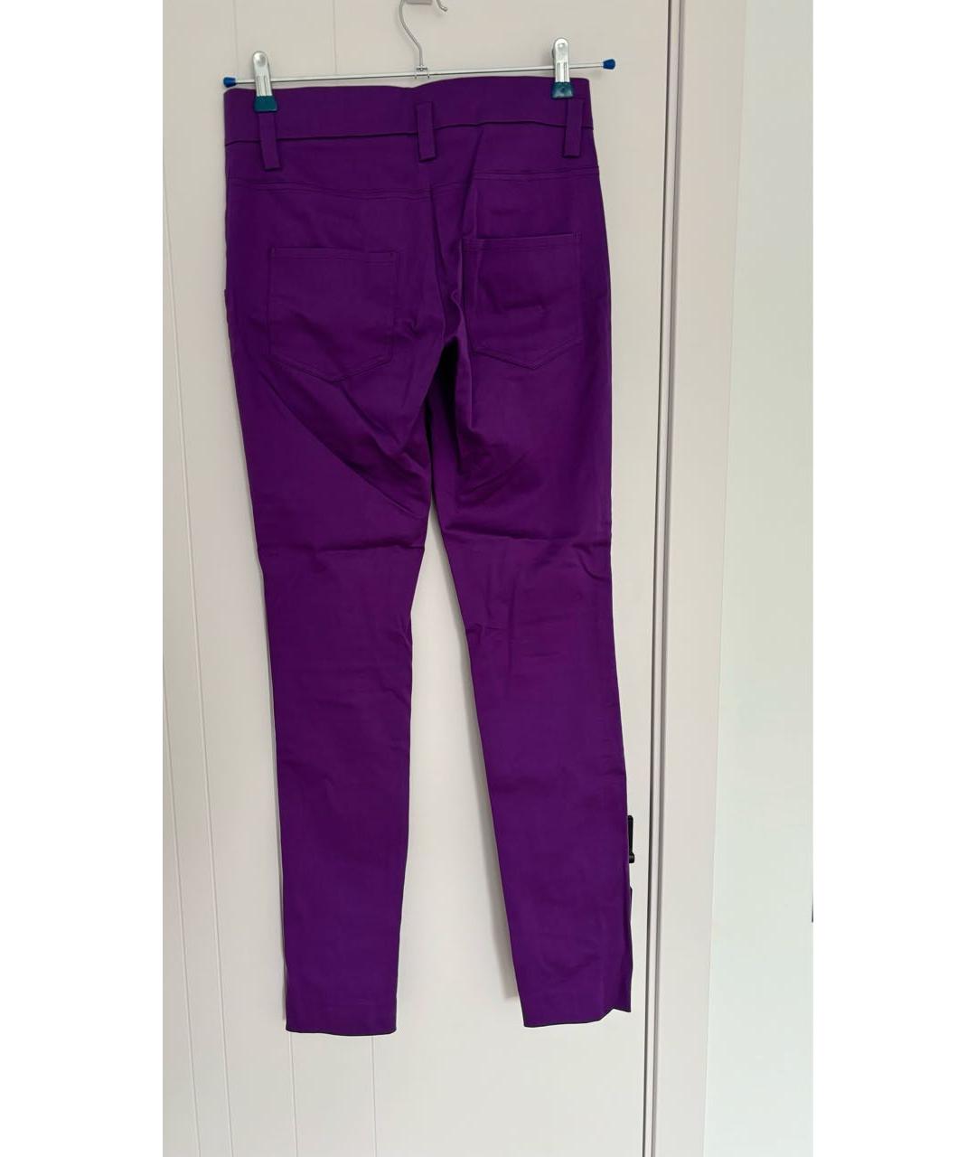 SONIA BY SONIA RYKIEL Фиолетовые брюки узкие, фото 2
