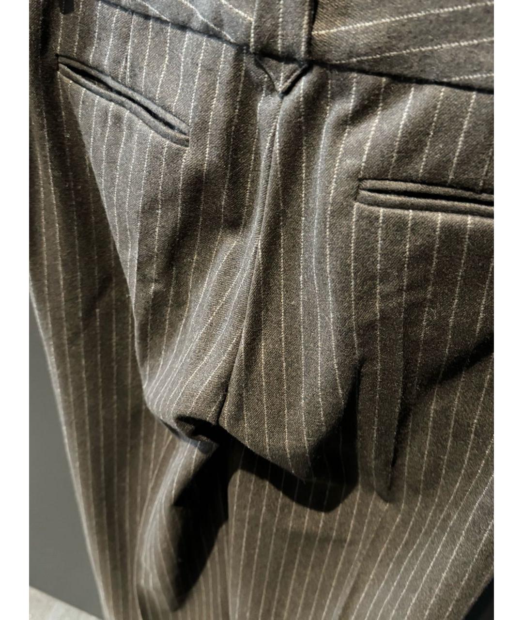 CHLOE Коричневые брюки широкие, фото 3