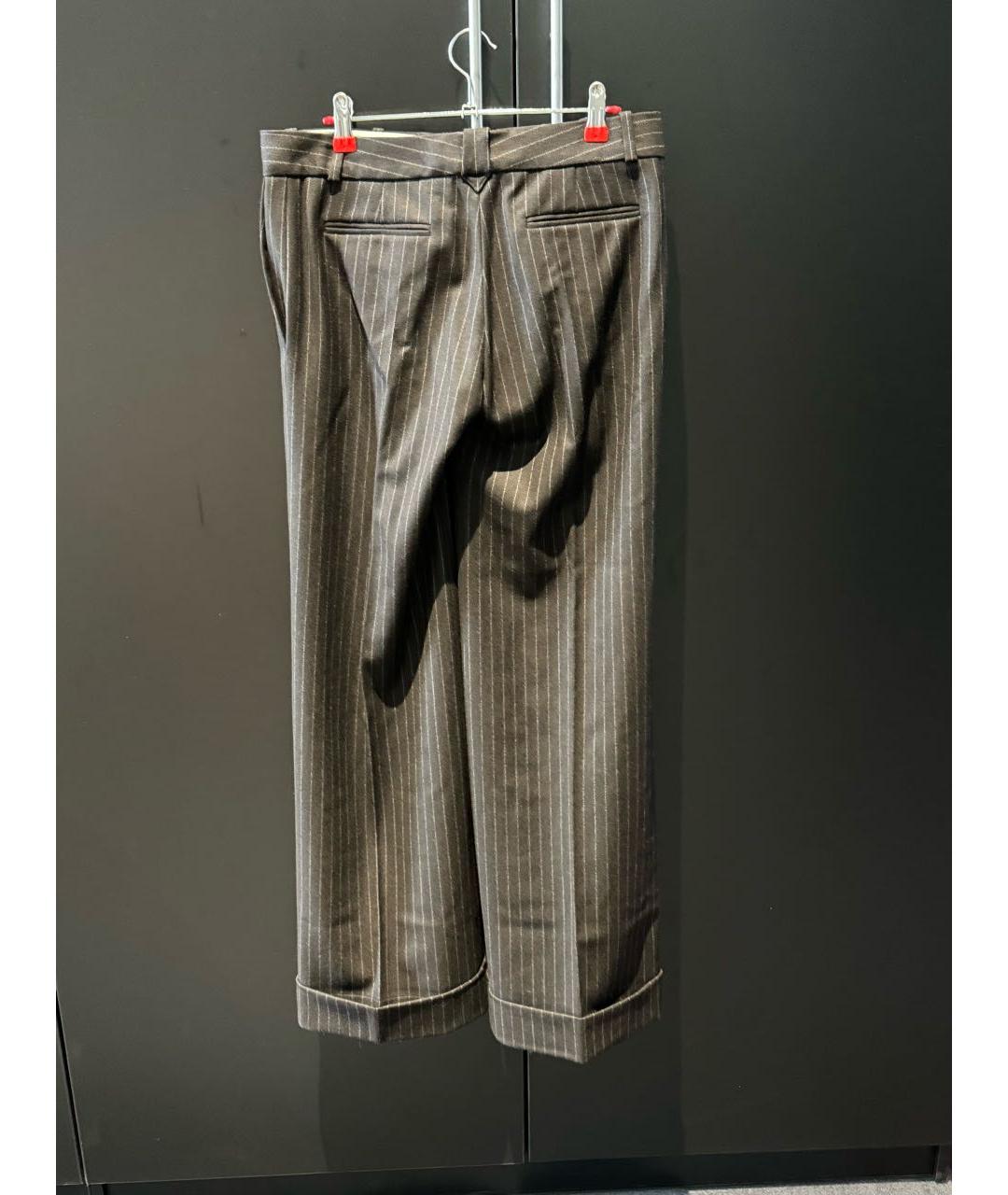CHLOE Коричневые брюки широкие, фото 2