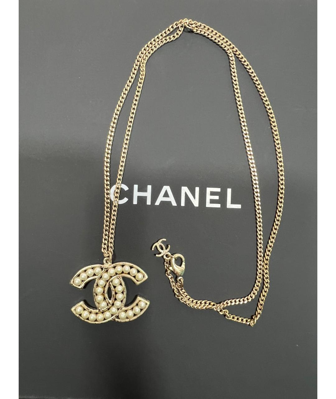 CHANEL Жемчужная подвеска, фото 5