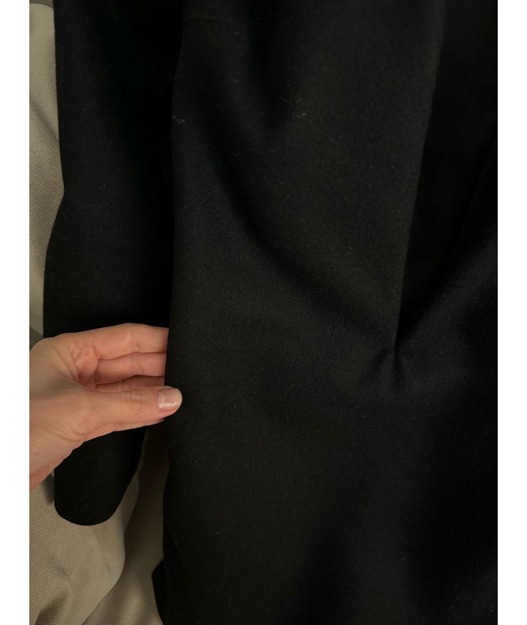 SAINT LAURENT Черное шерстяное вечернее платье, фото 6