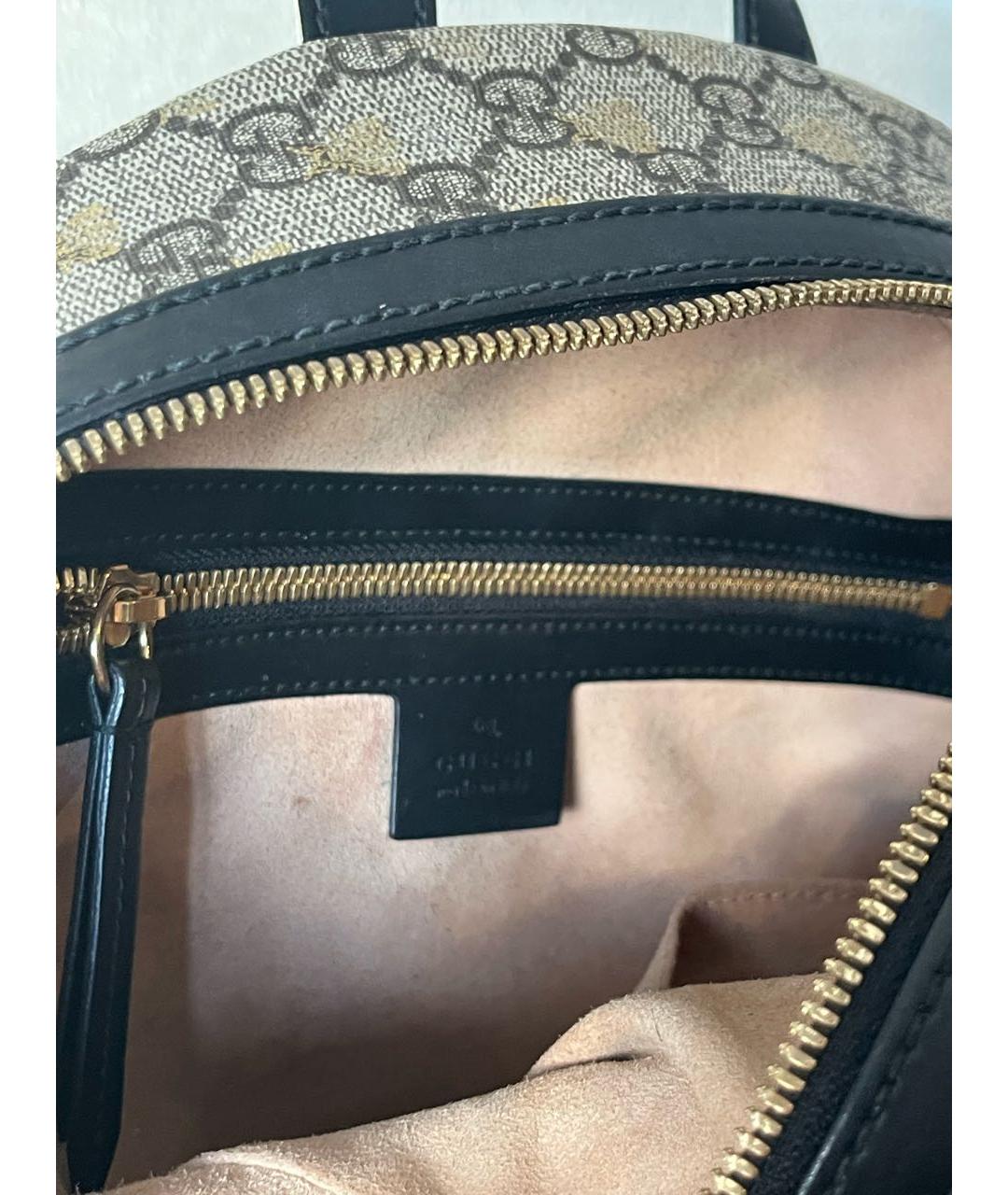 GUCCI Коричневый рюкзак, фото 5