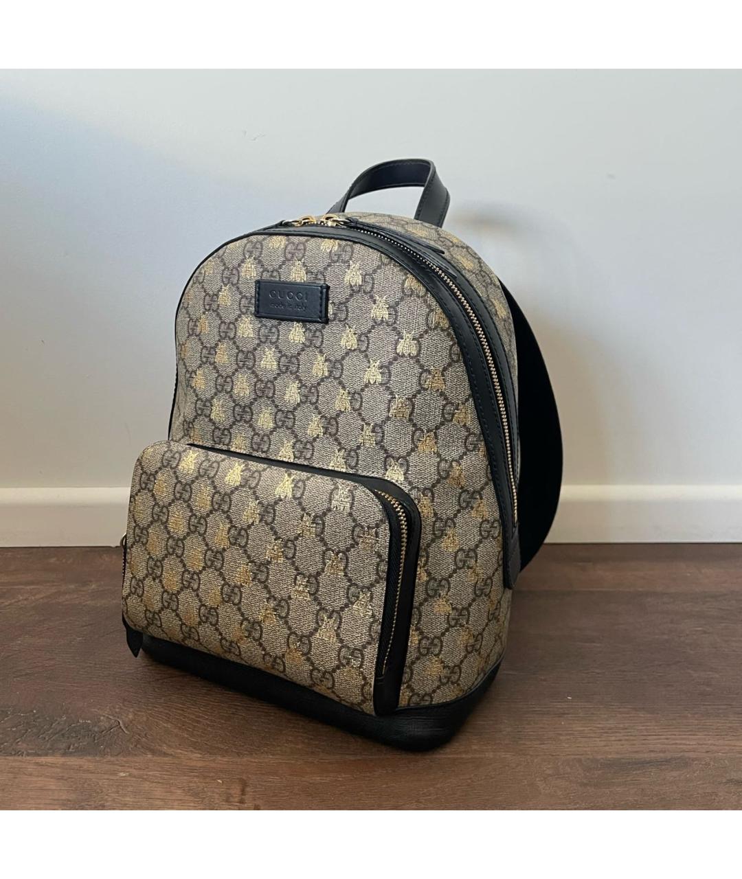 GUCCI Коричневый рюкзак, фото 3