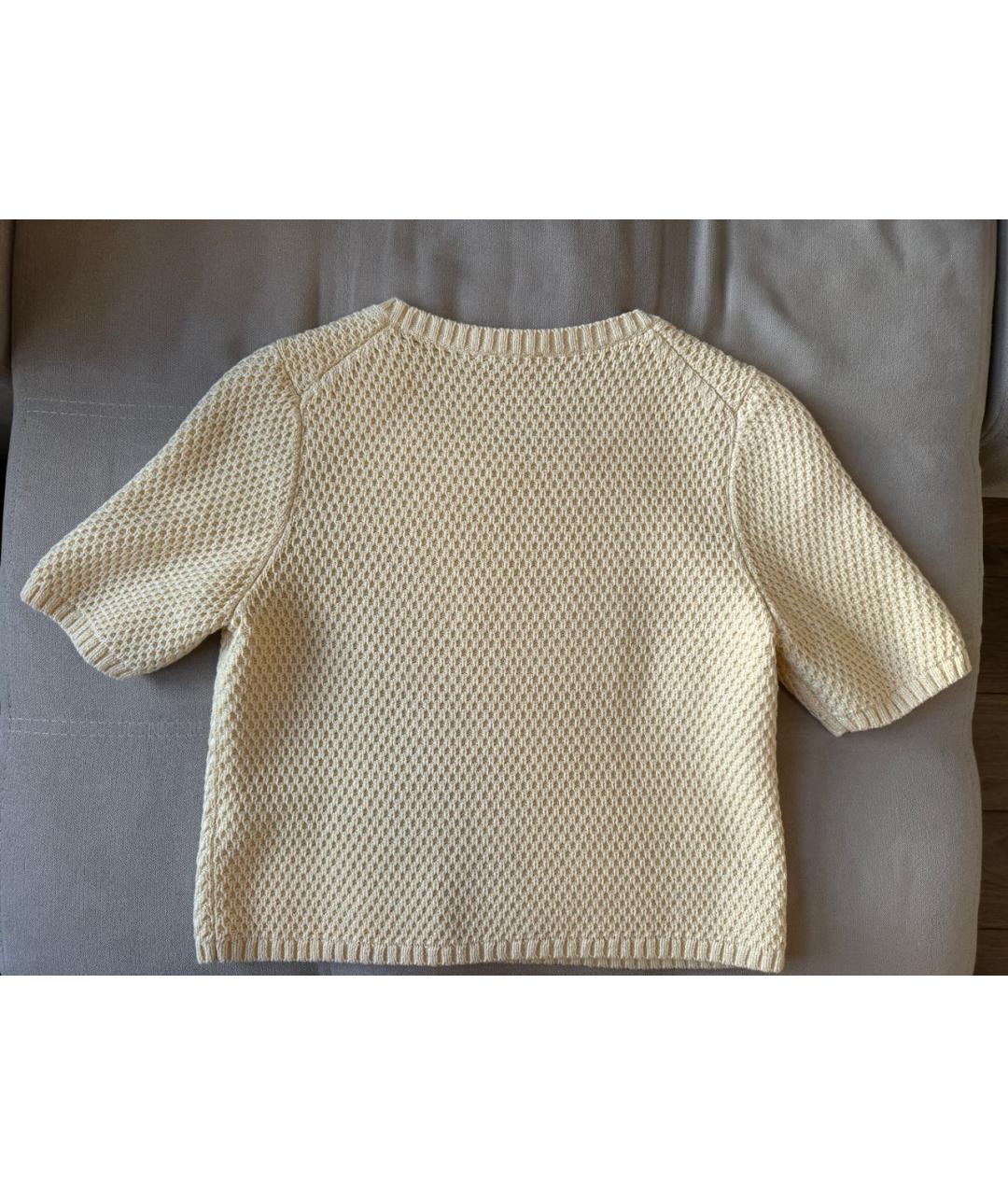 COS Желтый хлопковый джемпер / свитер, фото 2