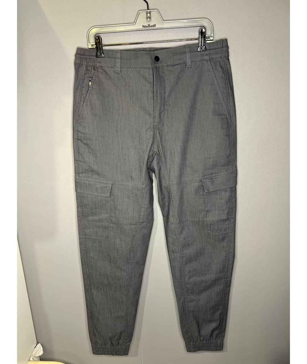 DKNY Серые повседневные брюки, фото 7