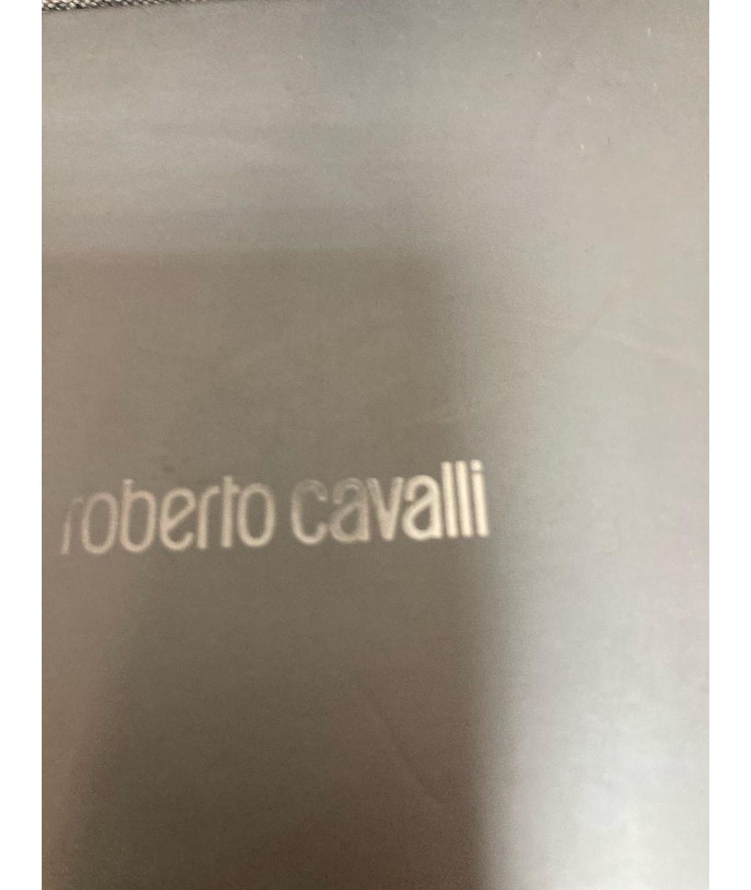 ROBERTO CAVALLI Фиолетовый металлический браслет, фото 4