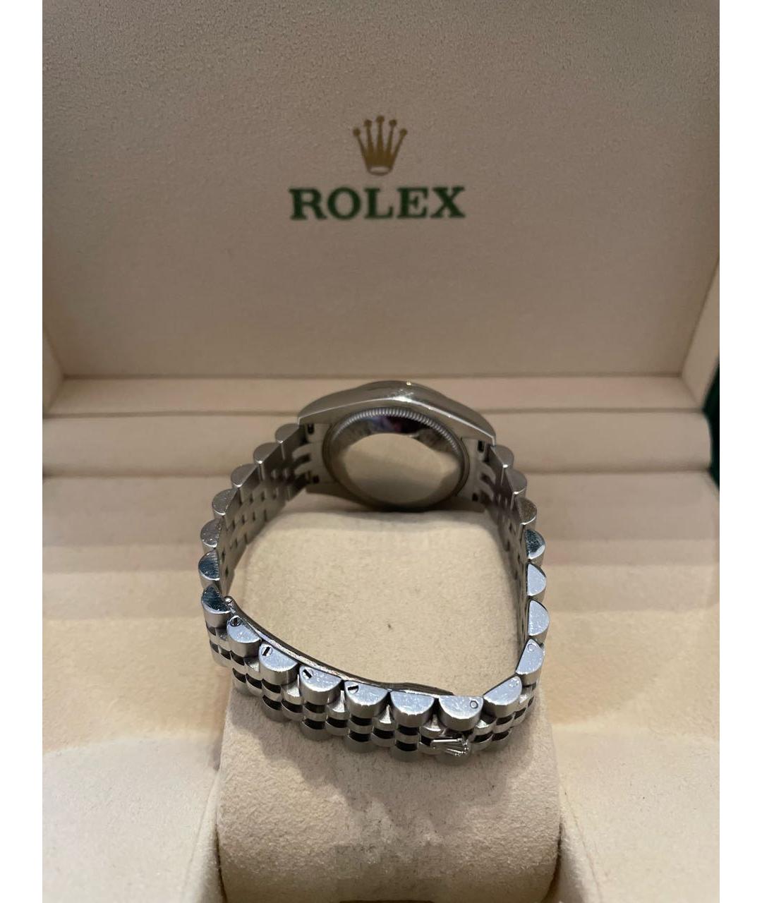 ROLEX Серебряные часы из белого золота, фото 2
