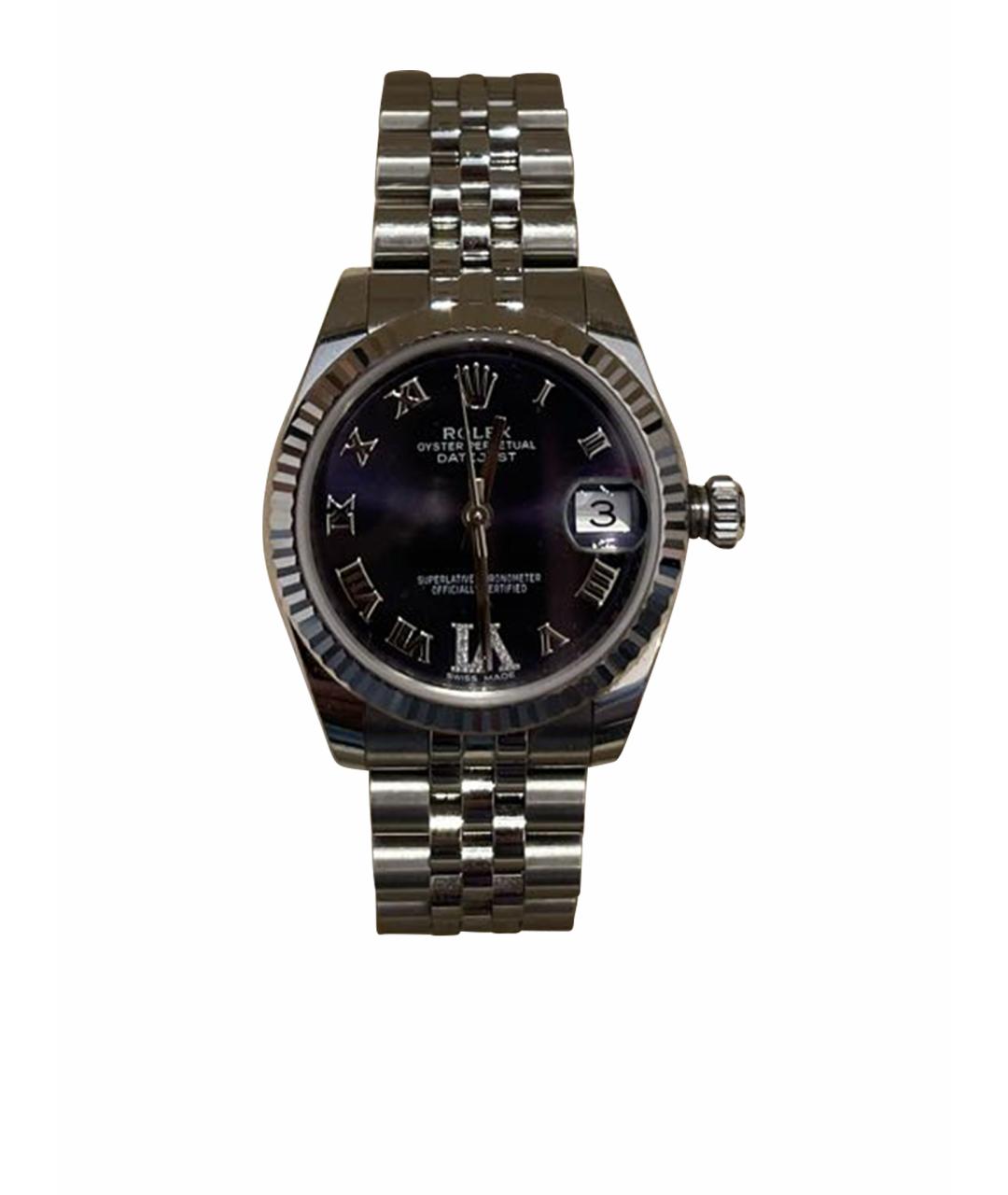ROLEX Серебряные часы из белого золота, фото 1
