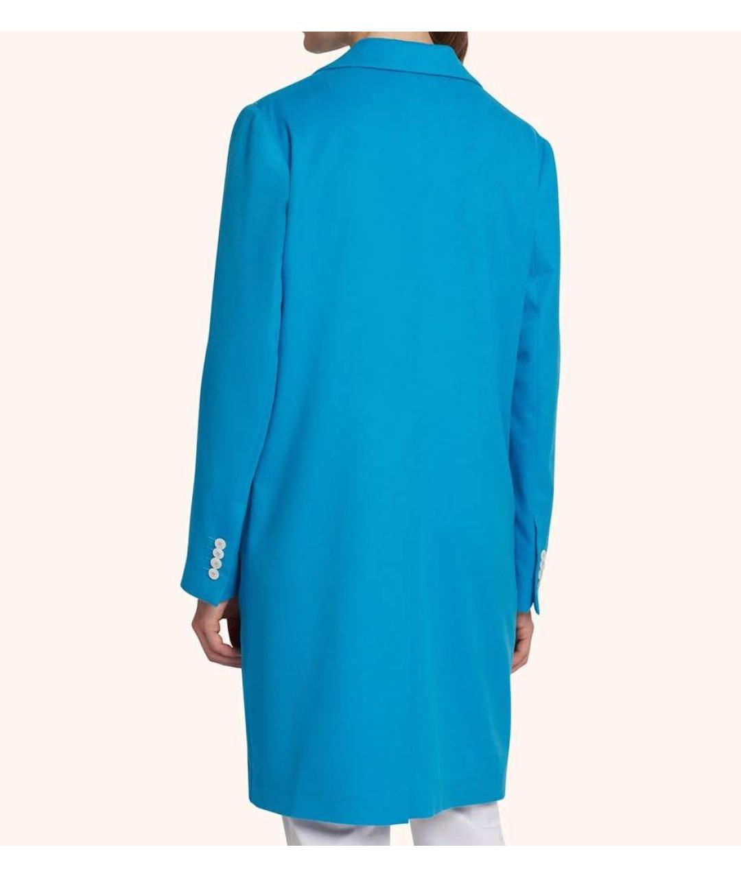 KITON Голубое пальто, фото 3