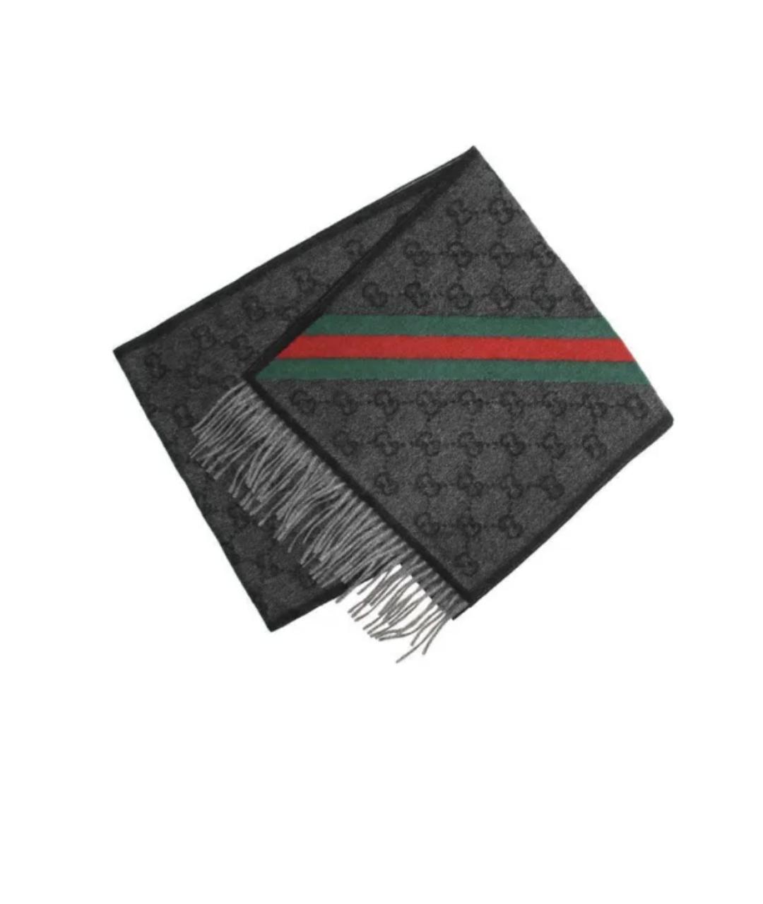 GUCCI Шерстяной шарф, фото 1