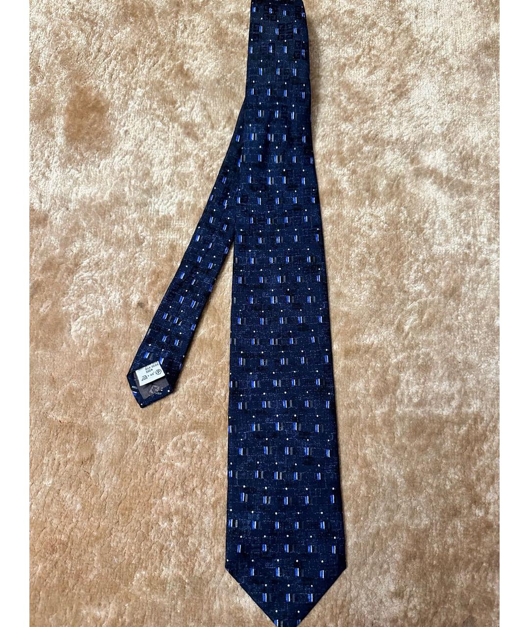 GIVENCHY Темно-синий шелковый галстук, фото 7