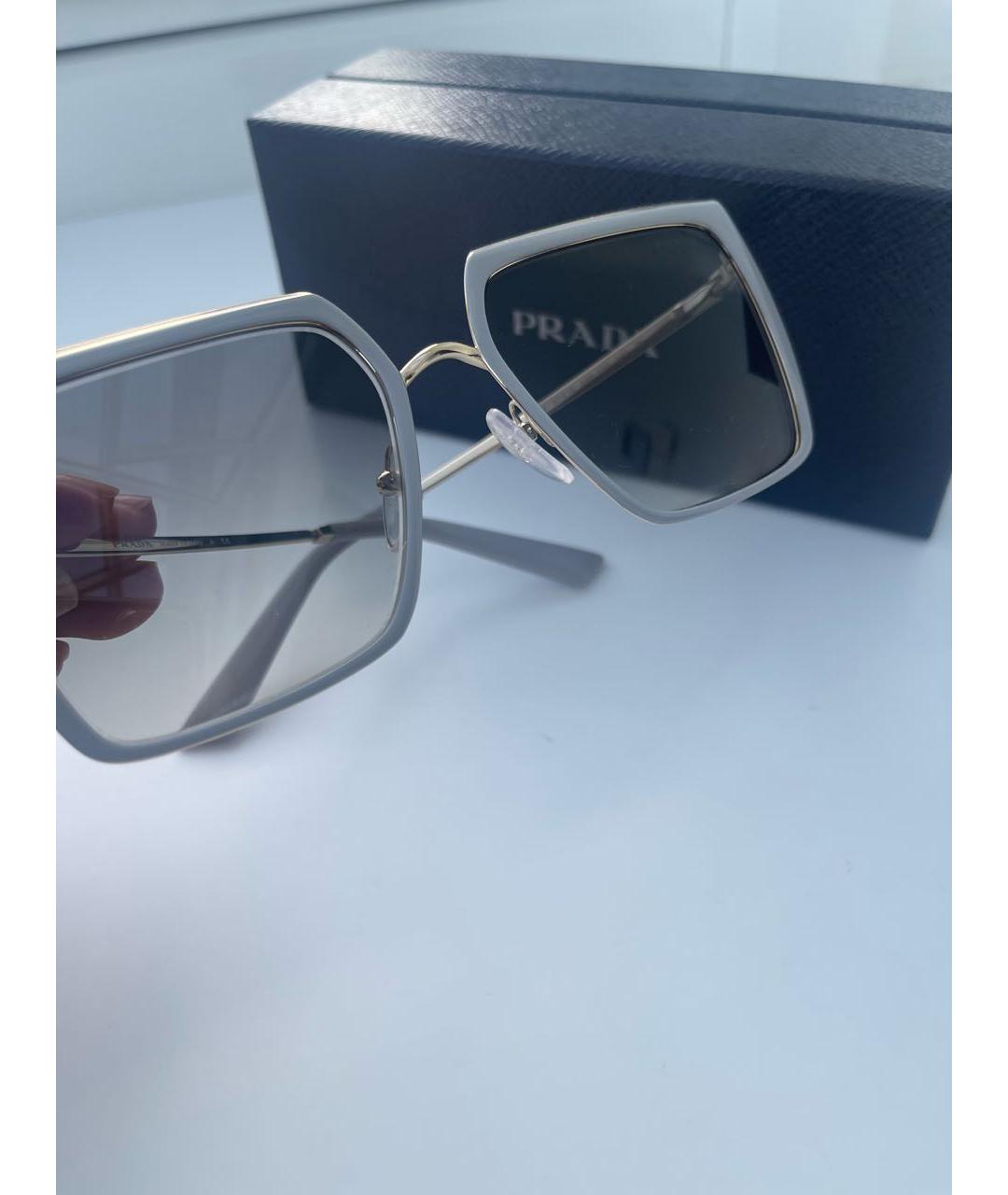 PRADA Голубые солнцезащитные очки, фото 2