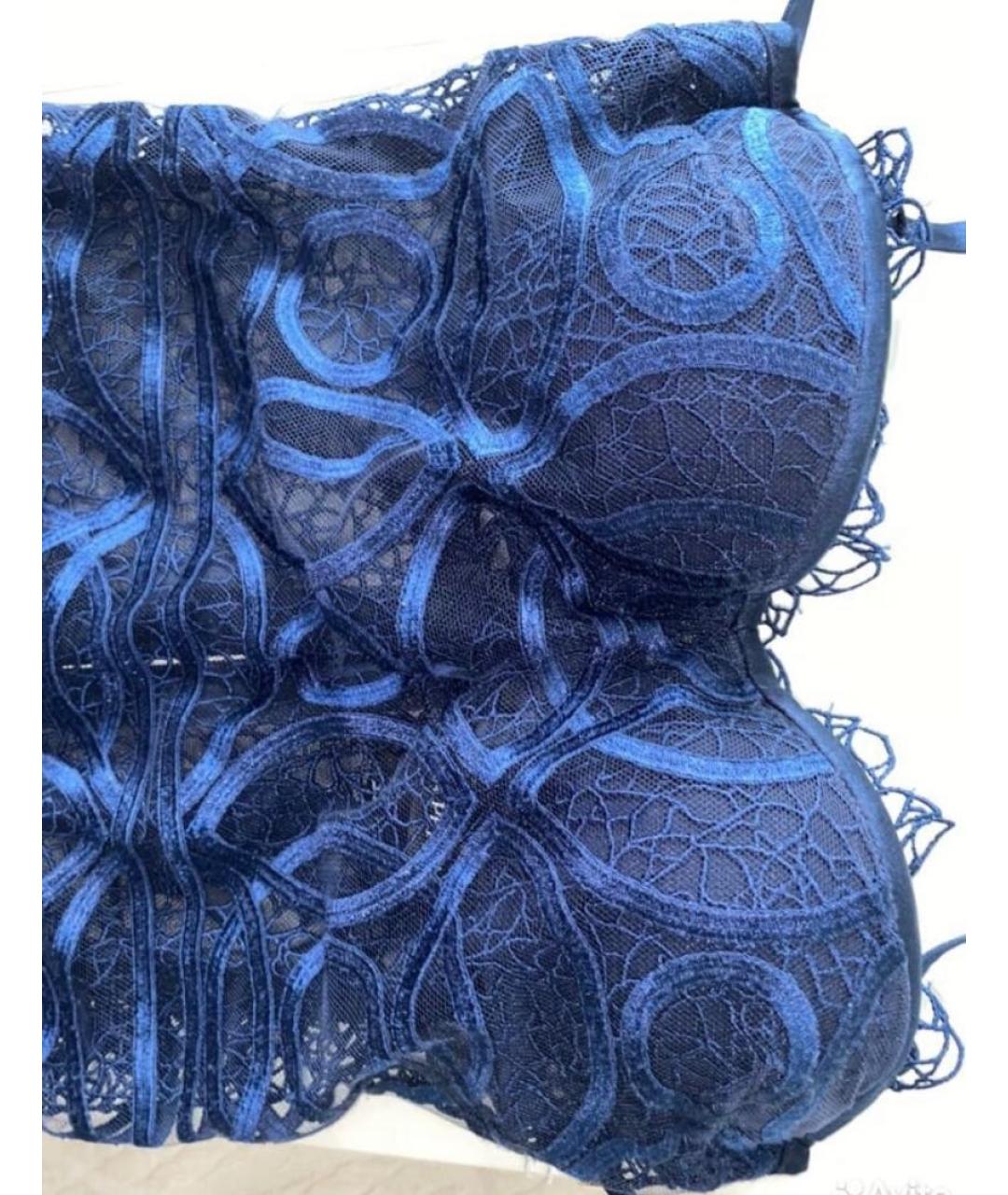 LA PERLA Темно-синий корсеты, фото 5